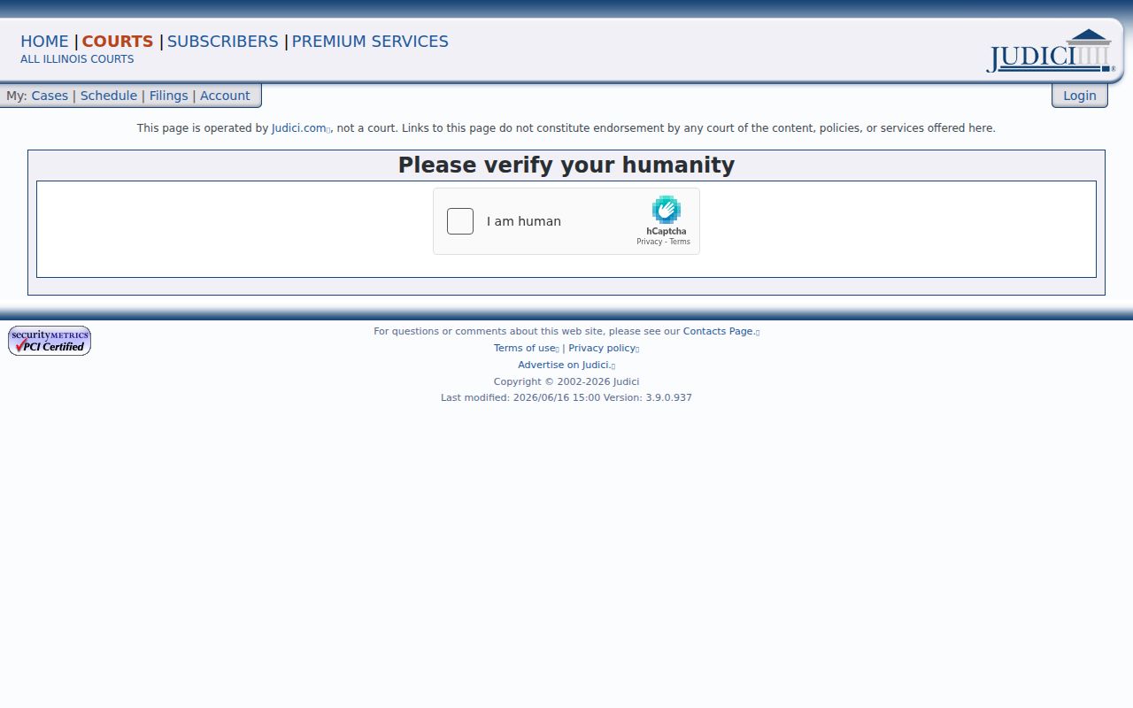 Boone County Judici court case search form