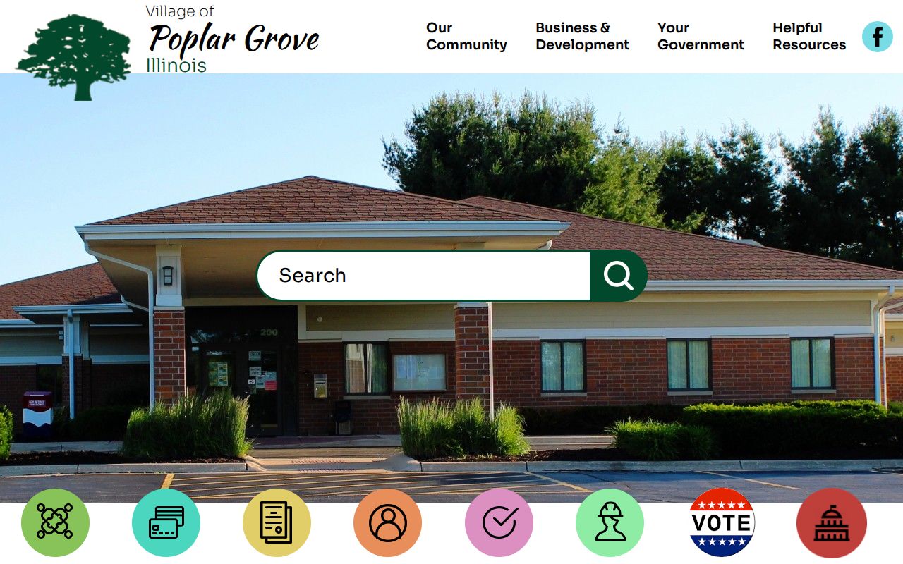 Official Poplar Grove village government website